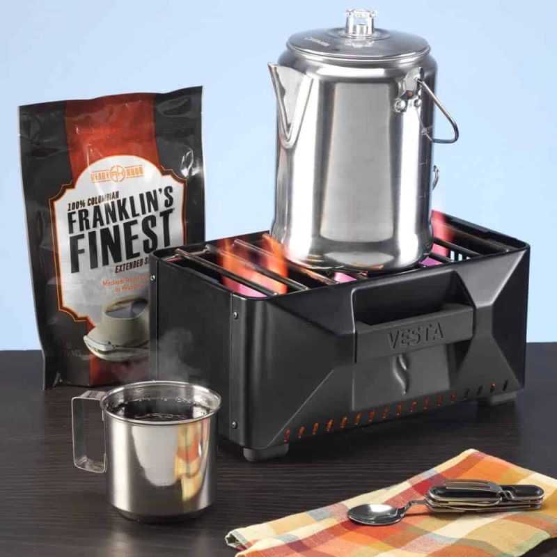 InstaFire VESTA Self-Powered Compact Heater & Stove, Indoor/Outdoor, Off-Grid, Emergency Use - 图片 4