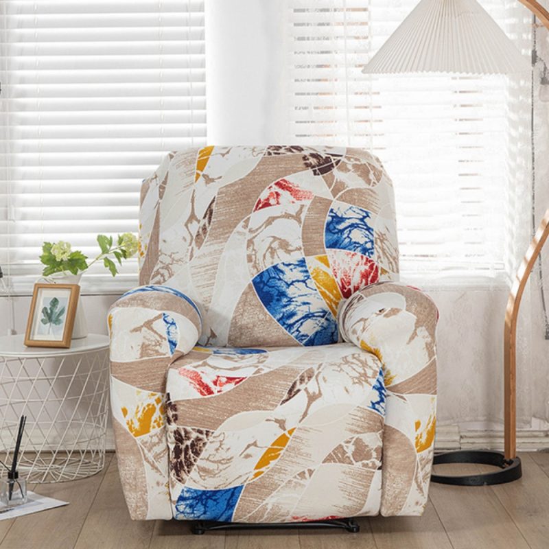 Abstract Recliner Sofa Cover - Image 2