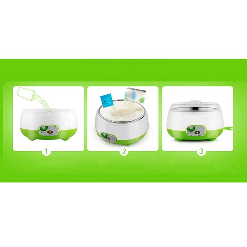 1L Yogurt Maker Machine Auto Constant Temperature w/Stainless Steel Inner Pot - Image 10