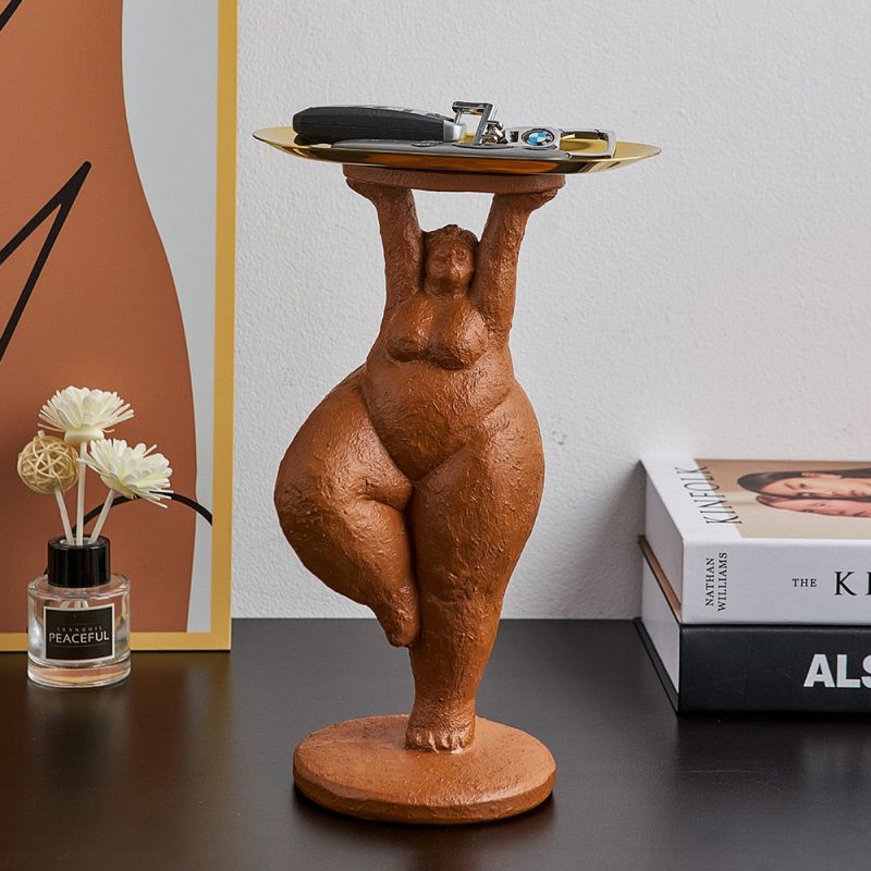 Abstract Yoga Lady Candy Tray - Image 5