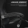 GTPLAYER Gaming Chair, Computer Chair with Footrest and Lumbar Support, Height Adjustable Game Chair with 360  -Swivel Seat and Headrest and for Office or Gaming (White) - Image 35