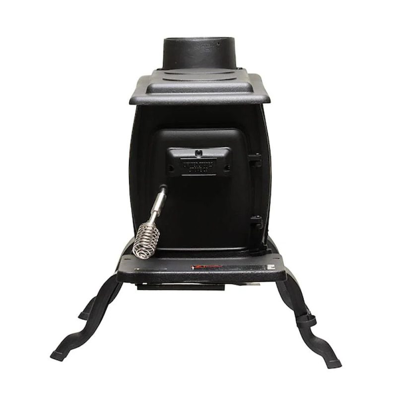 US Stove 900 Sq. ft. Cast Iron Wood Stove - Image 6