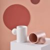Abstract Ceramic Cloud Mug with Saucer - Image 9
