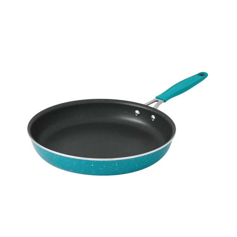 The Pioneer Woman Brilliant Blooms 38-Piece Cookware Set, Teal – Complete Kitchen Solution with Floral Design - Image 17
