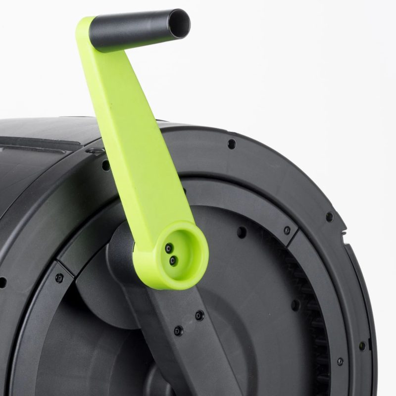 Maze 65-Gallon Compost Tumbler And Cart Combo - Image 6