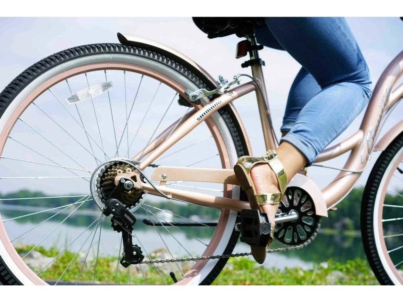 Kent 26 in. Bayside Women's Cruiser Bike, Rose Gold - MadeInUSA - Image 6