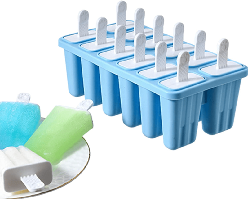 6, 10 Or 12 Pieces Reusable Silicone Popsicle Molds – Easy Release - Image 5