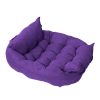 3-in-1 Cozy Boho Cushion Dog Mattress Bed - Image 21