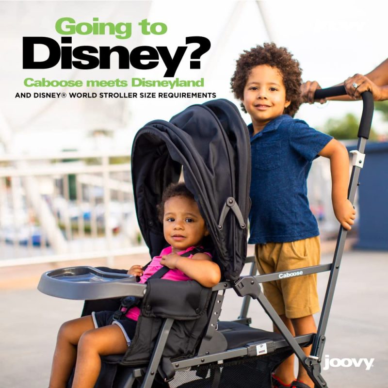 Joovy Caboose Graphite Stroller Appletree - 图片 7