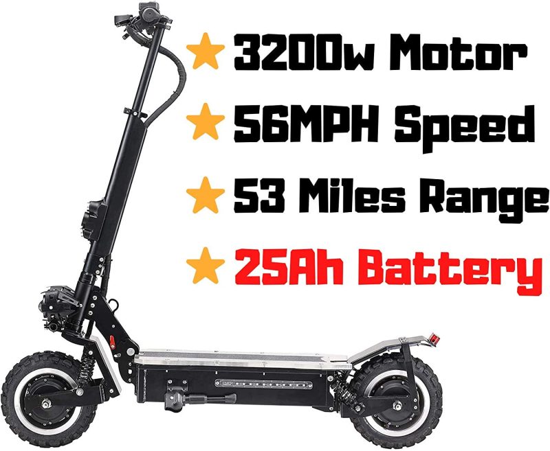 2024 MAXX 60MPH Ultra High Speed Electric Scooter for Adults Foldable, 5000W Power Dual Motor| 60V /38.5Ah Battery | 83 Miles Range | Grade 30° - Image 6