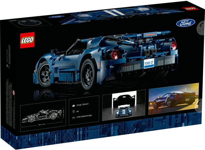 LEGO – Technic 2022 Ford GT Car Model Set for Adults 42154 - Image 4