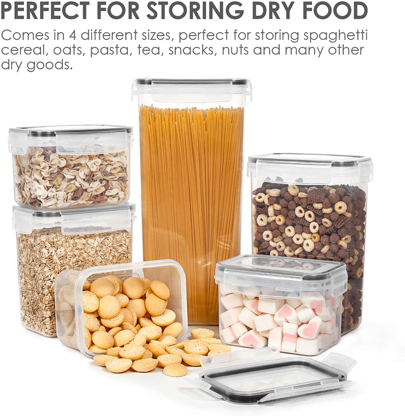 15 pcs Airtight Food Storage Containers Set with Lids, ,Include 24 Labels - Image 4