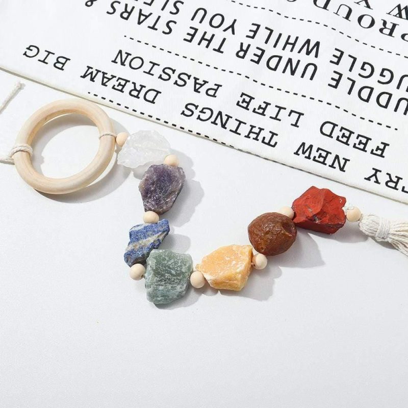 7 Natural Stones Wall Hanging - Image 6