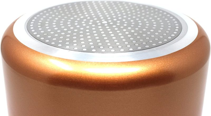 7 QT Copper, Granite, or Sapphire Non Stick Stock Pot Casserole (Induction Compatible) With Glass Lid - Image 8