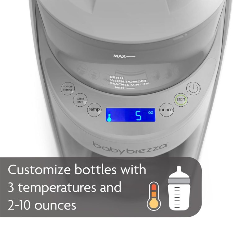 Baby Brezza Formula Pro Advanced Dispenser, Automatic Warm Formula Maker, BPA-Free, White - Image 16