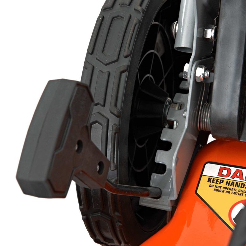 YARDMAX 21′′ 170cc Gas Push Lawn Mower, 3-in-1, High Rear Wheels, Adjustable Height - Image 3
