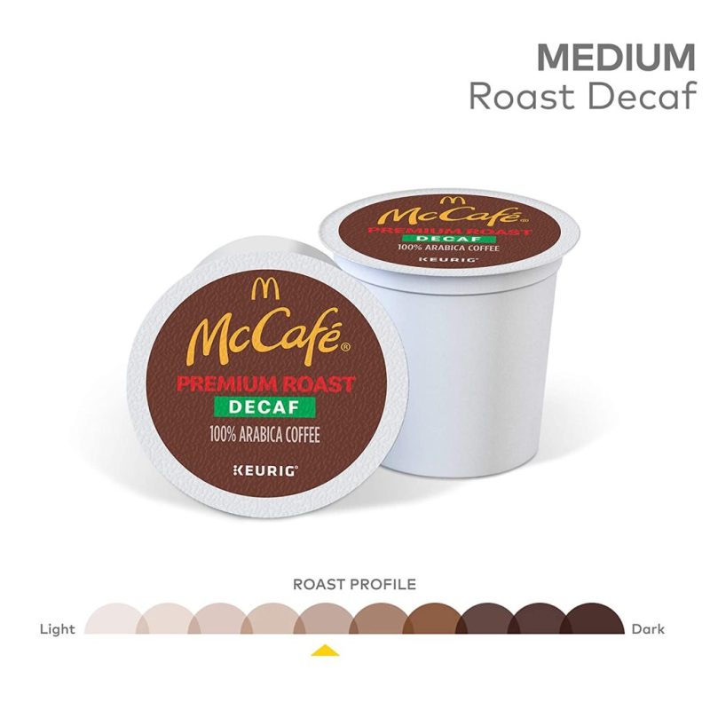 McCafe Decaf Medium Roast K-Cup Coffee Pods, 84 Count, 100% Arabica, Recyclable, Kosher - Image 3