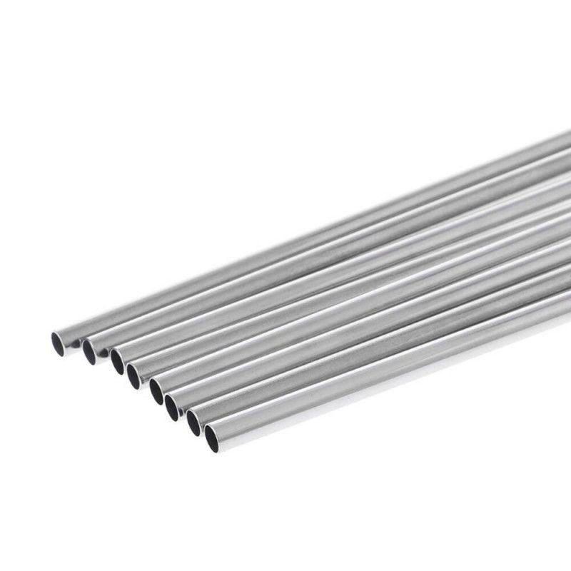 8 Pcs Stainless Steel Metal Drinking Reusable Straws + Cleaner Brush Kit - 图片 11