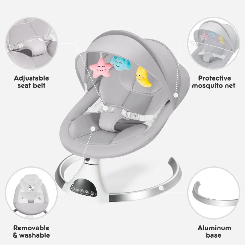HARPPA Weddell | Electric Baby Swing - Image 34
