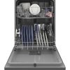 GE – Front Control Built-In Dishwasher with 59 dBA – Stainless steel - Image 2