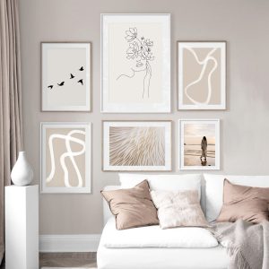 Abstract Beige Mood