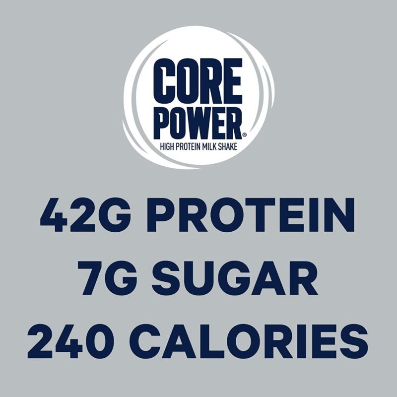 Core Power Elite Chocolate Protein Shakes 42g, 14 Fl Oz, Pack of 12 – Workout Recovery Drink - 图片 3