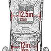 No-Zip NV Pet Stroller for Cats/Dogs, Zipperless Entry, Easy One-Hand Fold, Gel-Filled Tires, Plush Pad + Weather Cover Included, 3 colors - Image 10