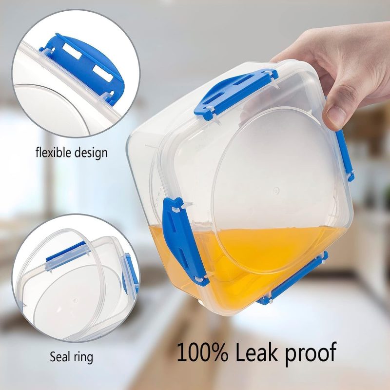 3 Pcs Airtight Sandwich Containers with Lids - Image 4