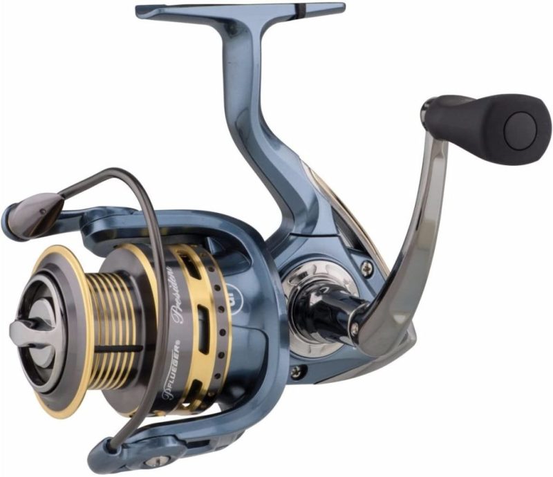 Pflueger President PRESSP20X Spinning Fishing Reel, Size 20, 7 Bearings, Graphite Body, Sealed Drag - Image 2