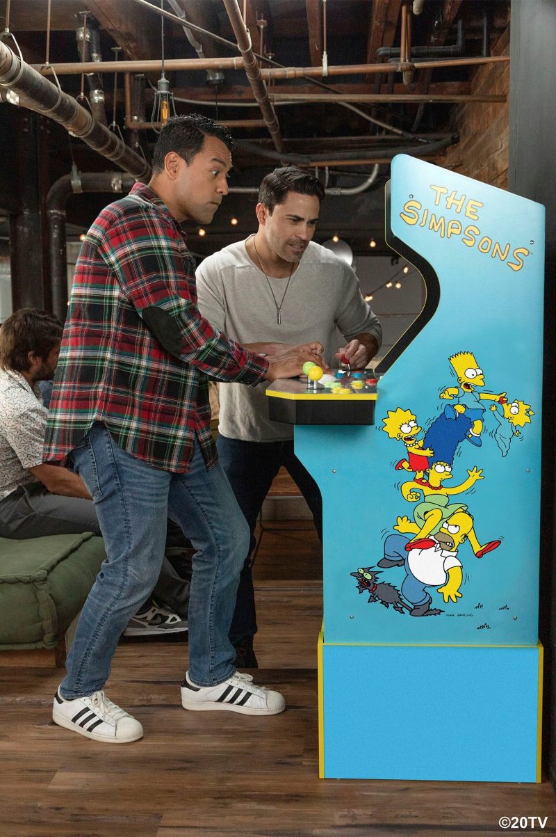 Arcade1Up – The Simpsons 30th Edition Arcade with Stool and Tin – Multi - Image 8