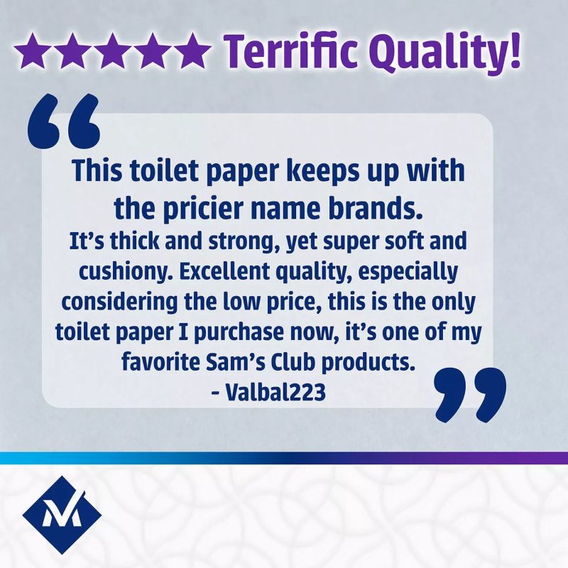 Member’s Mark Ultra Premium 2-Ply Bath Tissue, 45 Rolls, 235 Sheets per Roll - Image 5