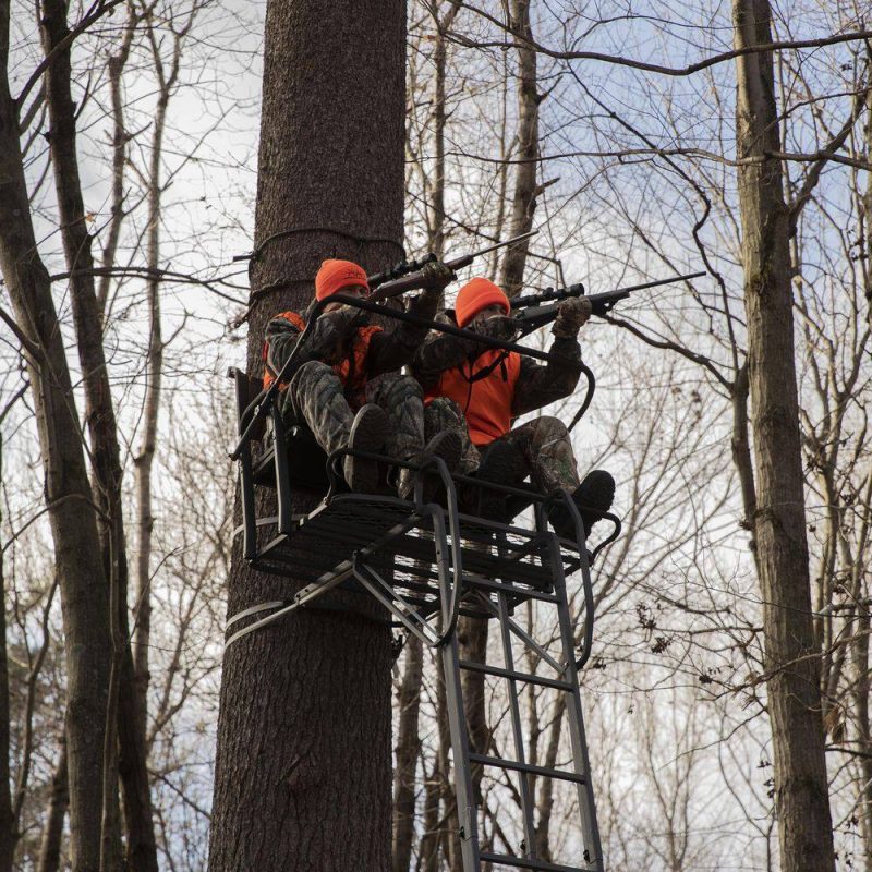 RIVERS EDGE Lockdown 21 ft. 2-Man Ladder Treestand LD202E - Image 7