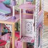 KidKraft Annabelle Wooden Dollhouse with Elevator, 17 Accessories - Image 3