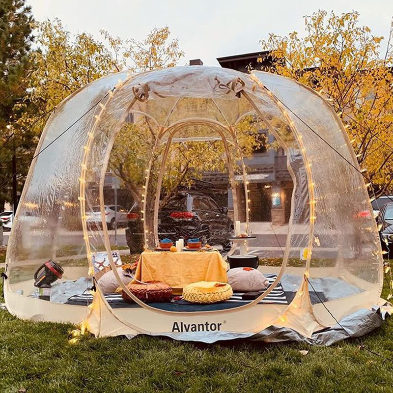 Alvantor Bubble Tent Pop Up Gazebo, 8-10 Person Igloo Dome Garden Patio Canopy Shelter - Image 17