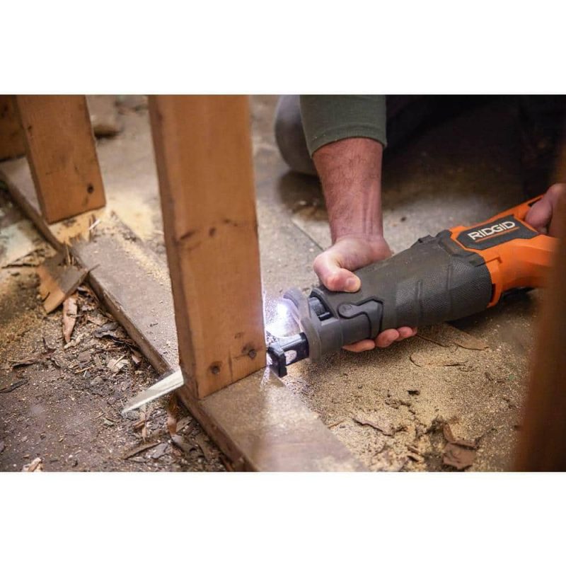 RIDGID 18V Brushless Cordless 9-Tool Combo Kit with (2) 2.0 Ah and (1) 4.0 Ah MAX Output Batteries, Charger, and Tool Bag R96265N - Image 5