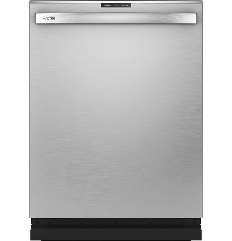 GE Profile – Top Control Smart Built-In Stainless Steel Tub Dishwasher with 3rd Rack and Microban, 42dBA – Stainless steel