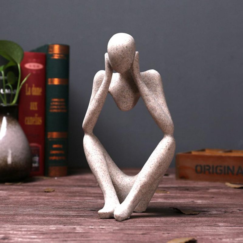 Abstract Character Sandstone Decor Figurines - Image 4