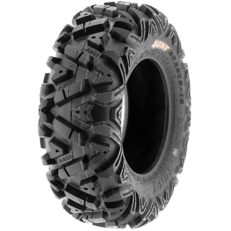 SunF All Terrain ATV UTV Tires 25×8-12 and 25×10-12 6 PR A033 (Complete Full Set of 4) - Image 6