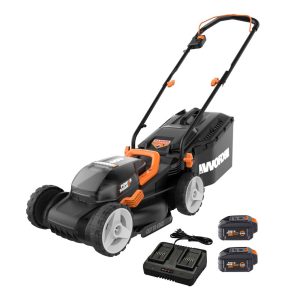 Worx 40V Power Share 4.0Ah 14" Cordless Lawn Mower (Battery and Charger Included)