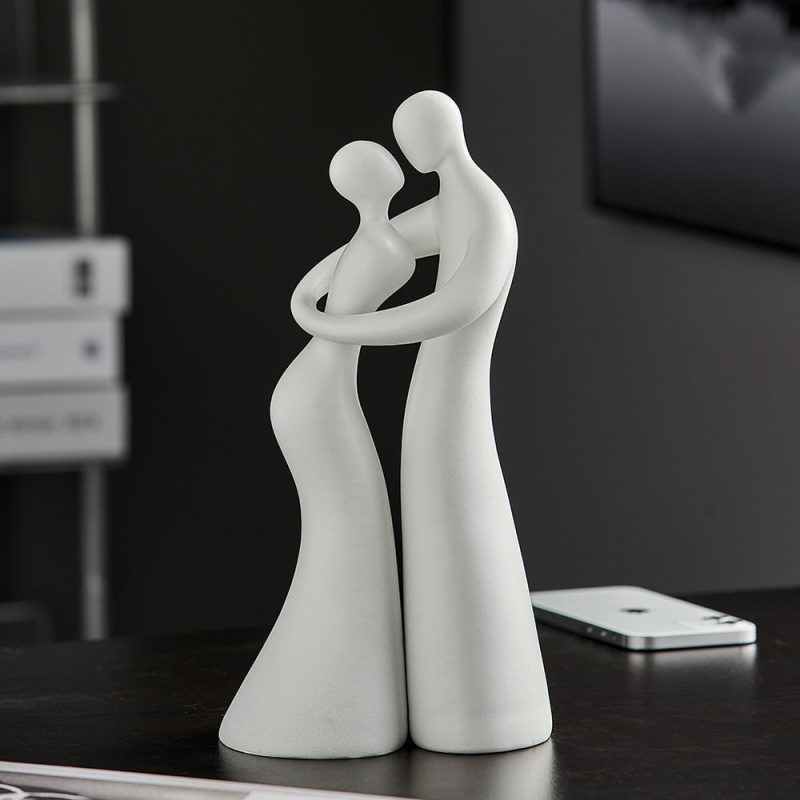 Abstract Cuddled Up Lovers - Image 2