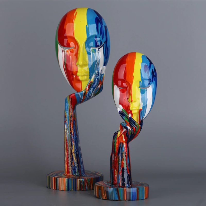 Abstract Painted Mask - Image 4