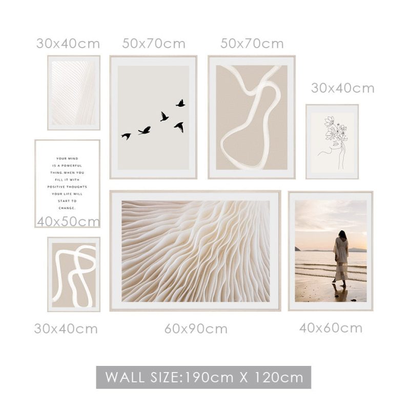 Abstract Beige Mood - Image 4