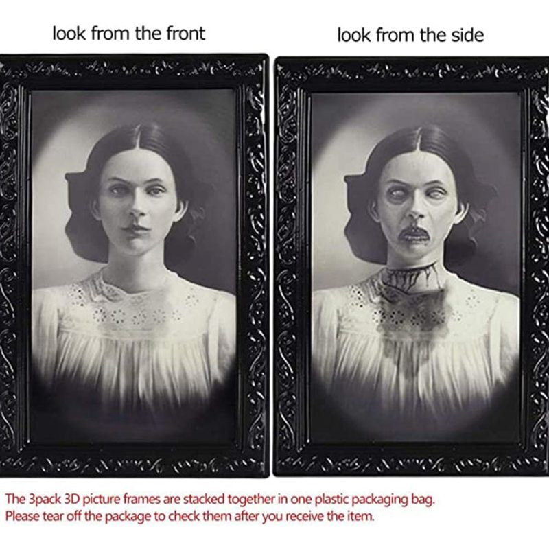 3D Halloween Face Changing Ghost Portrait - Image 4