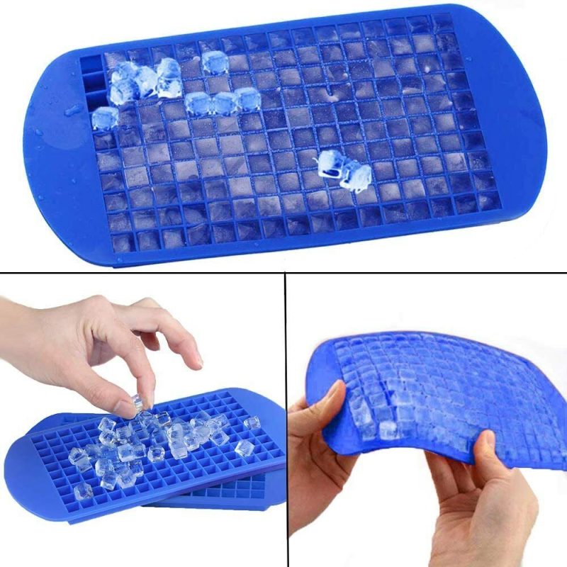 2 Mini Ice Cube Mold Trays- 160 Grids - Image 7