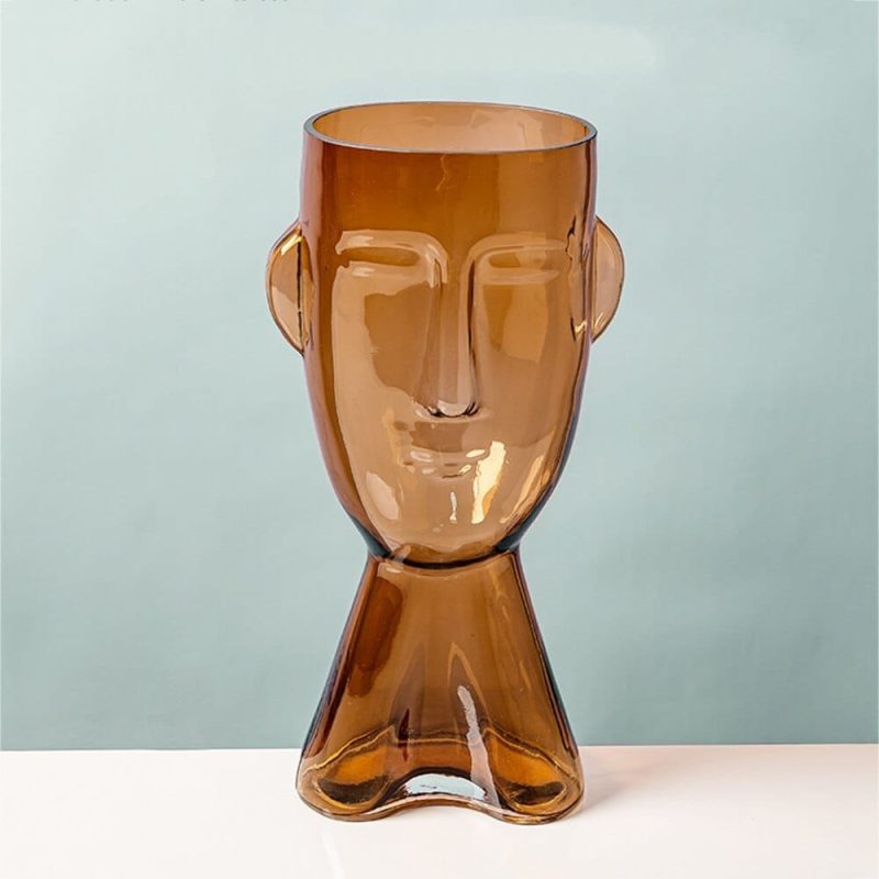 Abstract Human Face Flower Vase - Image 10