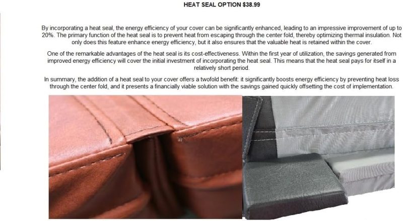 Custom-Made, Durable Hot tub, Spa Cover Replacement, 5 Year Warrantee. EPS Insulation Foam Range 4,5,6′′ Taper Any Shape and Size up to 96 inch - Image 2