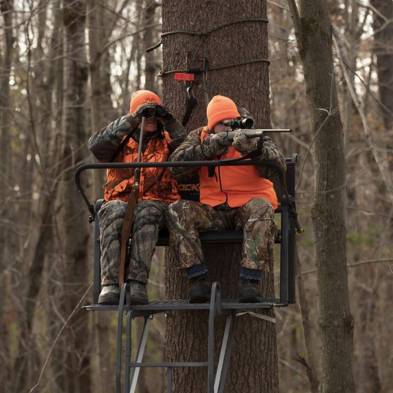 RIVERS EDGE Lockdown 21 ft. 2-Man Ladder Treestand LD202E - Image 4