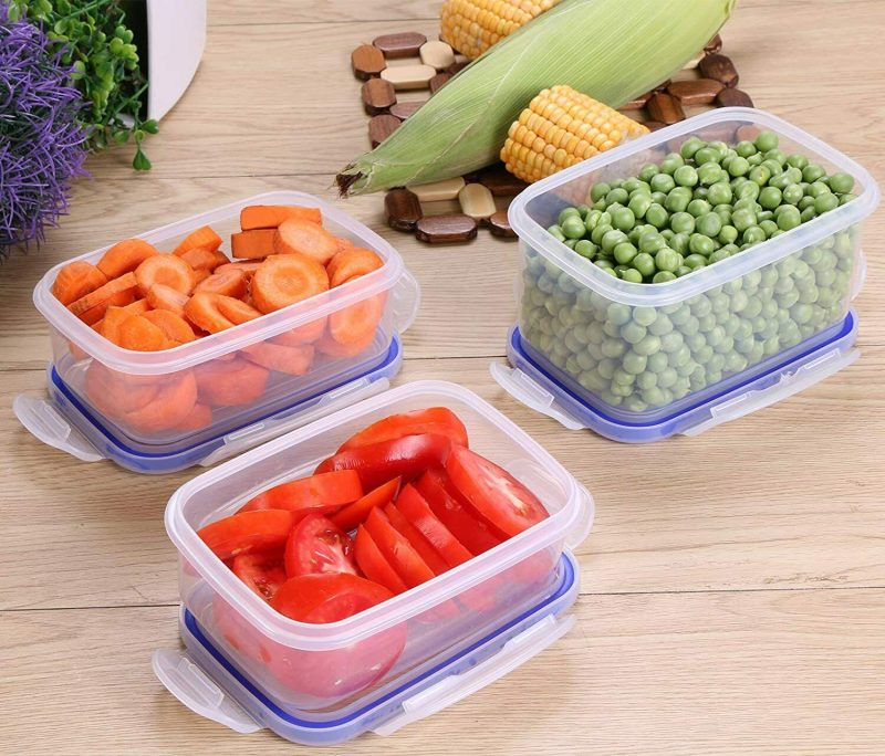 18 Pieces Plastic Food Containers set - Image 6