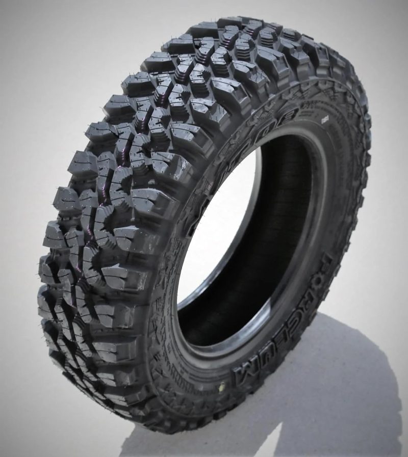 Set of 4 (FOUR) Forceum M/T 08 Plus Mud Off-Road Light Truck Radial Tires-165/80R13 165/80/13 165/80-13 94/93Q Load Range D LRD 8-Ply BSW Black Side Wall - Image 3