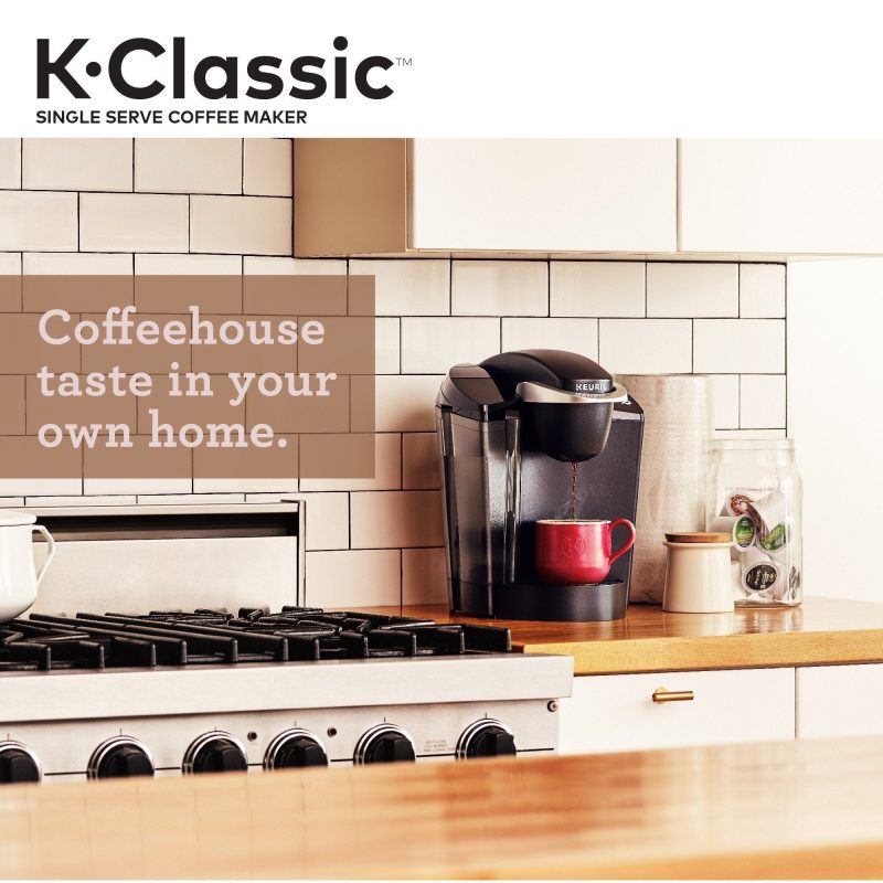 Keurig K-Classic Coffee Maker Single Serve K-Cup Pod Coffee Maker, Black - Image 6